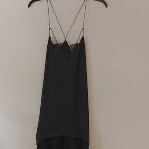Black Sleep wear Slip
